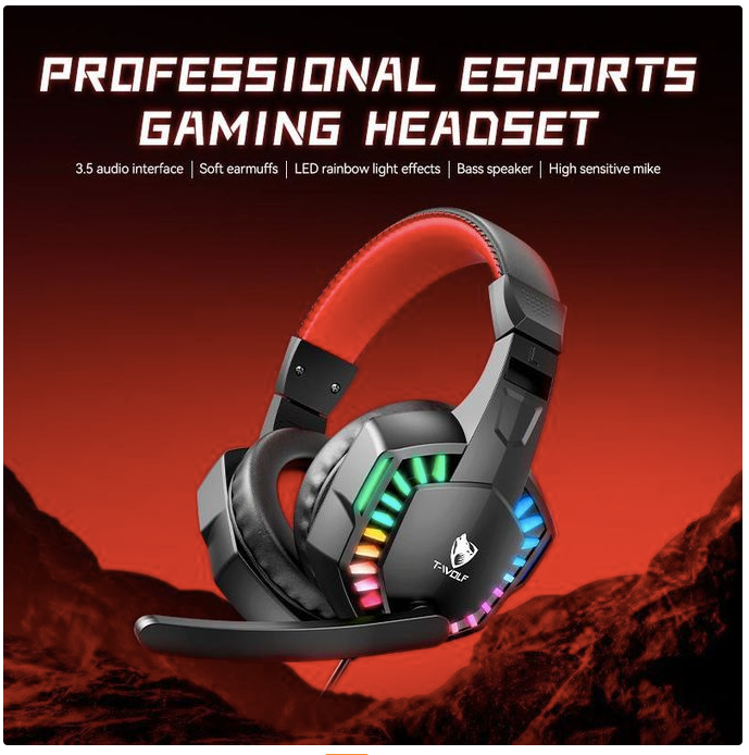 Multi-platform gaming headphones for Xbox and PlayStation consoles (PS5, PS4 & PS3)